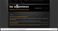 Desktop Screenshot of les-artpenteurs.com